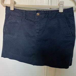 Old Navy Tiny Polka Dot Mini Skirt